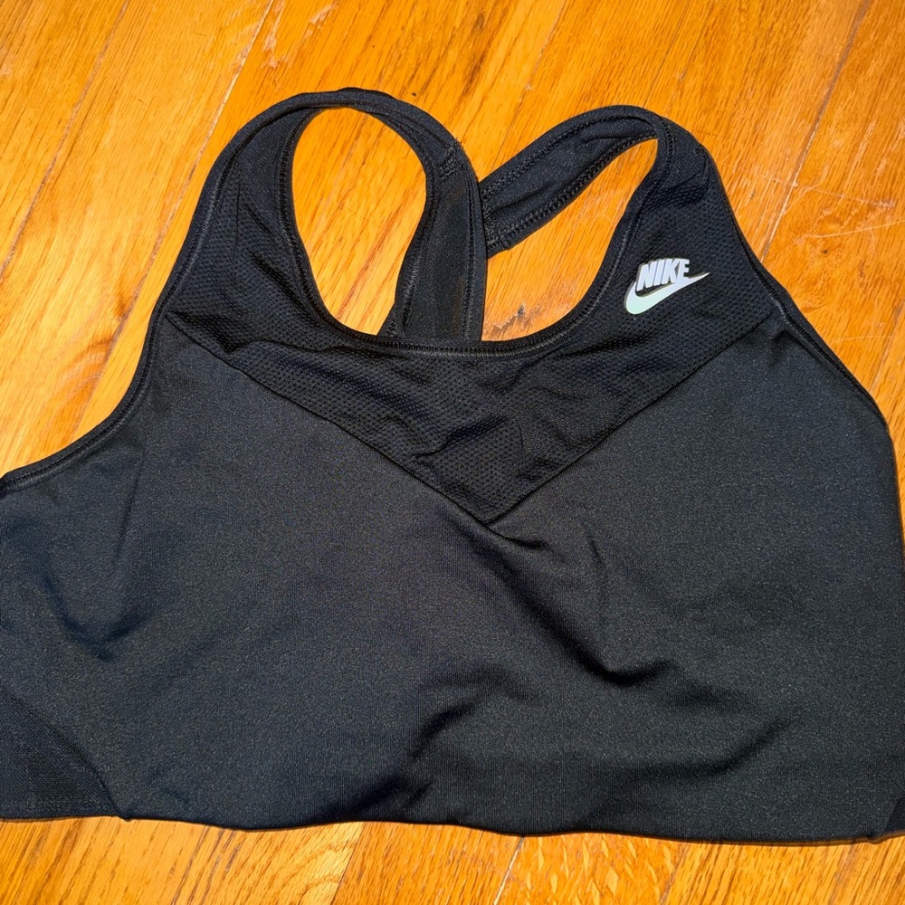 Nike Women's Black Racerback Sports Bra